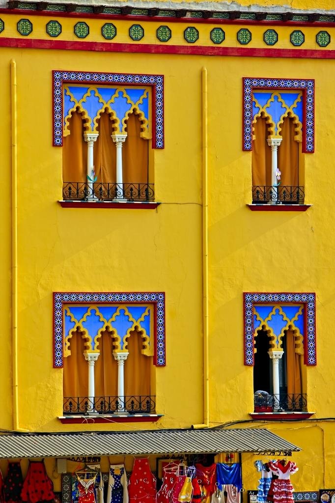 typical moorish architecture details facade photo information