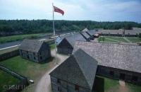 A photograph of the Old Fort Williams Historic Park, a mayor tourist attraction close to Thunder Bay in Ontario, Canada