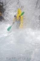 Running waterfalls in a kayak is definitely more an adult sport with many dangers.