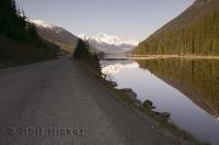 Located along Duffy Lake Road is the lake by the same name, situated in British Columbia, Canada.