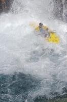 Descending a waterfall in a kayak is an extreme kayaking experience!