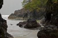 Cave dwellings in San Josef Bay on the West Coast of Northern Vancouver Island is the ideal place to do some exploring.