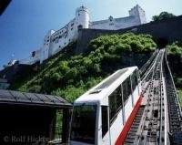 One of Salzburg main tourist attractions is the fortress of hohensalzburg