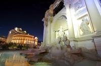 Caesars opened the Forum Shops shopping centre in 1992 along the Strip in Las Vegas, Nevada.