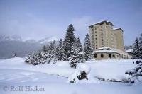 Situated in the Banff National Park in the Rocky Mountains of Canada is the Fairmont Chateau Lake Louise a premium hotel.