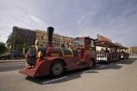A great option for families to tour the America's Cup Village in Valencia is by Miniature Train.
