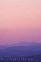 As sunset heralds the end of the day in the Provence, it splashes shades of pastels in the sky and over the peaks of Serre de Montdenier.
