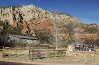 A fun place to spend a family vacation is Slide Rock State Park in Sedona, Arizona, USA.
