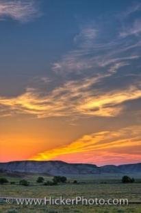 photo of Beautiful Southern Saskatchewan Sunset Scenery Picture