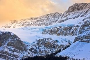 photo of Crowfoot Glacier Banff National Park Alberta Canada