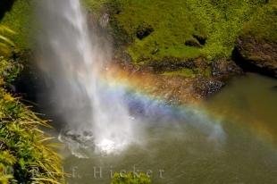 photo of Rainbow Waterfall Waikato New Zealand