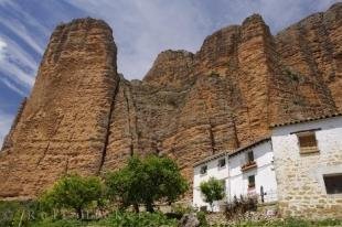photo of Towering Walls Of Rock Los Mallos De Riglos Huesca