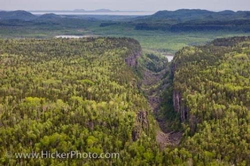 Photo: 
Aerial Ouimet Canyon Provincial Park Ontario