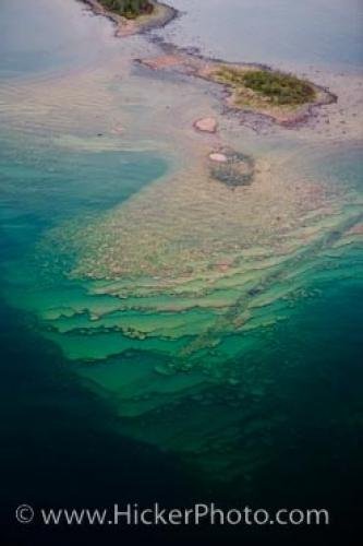 Photo: 
Aerial View Of Islands Lake Superior Thunder Bay Ontario