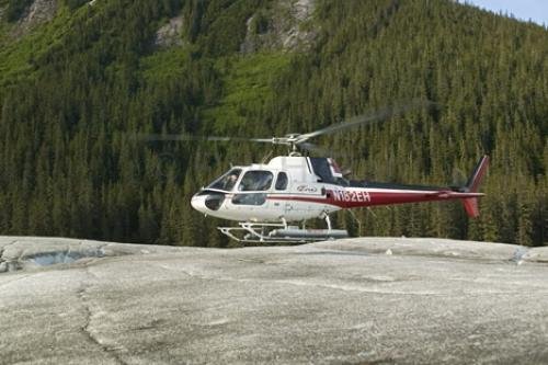 Photo: 
flightseeing by helicopter