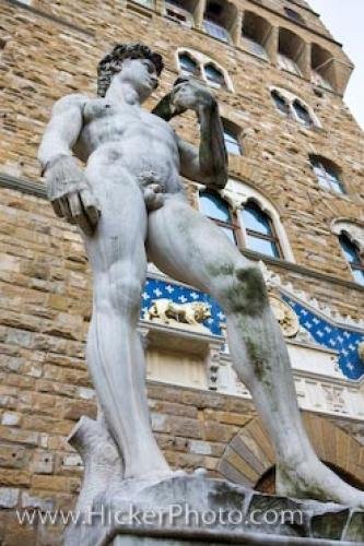 Photo: 
Famous Statue Of David Florence City Tuscany Italy
