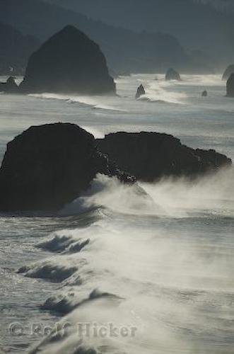 Photo: 
Storm Ecola State Park Oregon Coast
