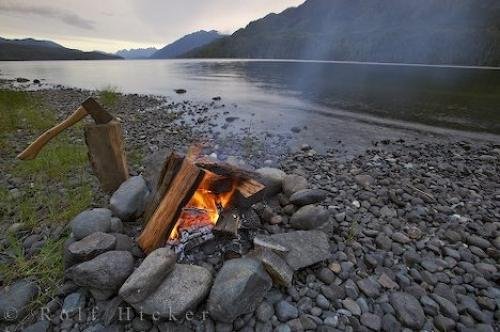 Photo: 
Nimpkish Lake Camping