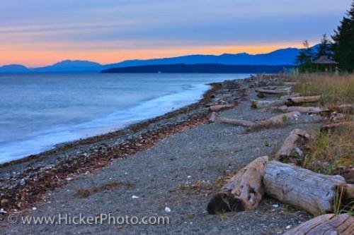 Photo: 
Sunset Fillongley Provincial Park Denman Island British Columbia