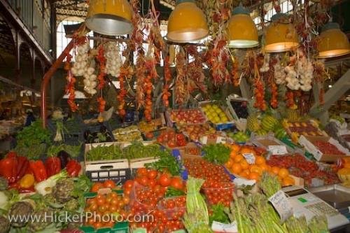 Photo: 
Fresh Produce Market Stall Florence Italy