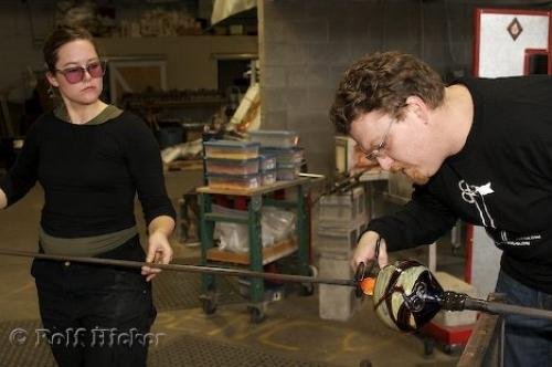 Photo: 
Glassblowing Artists