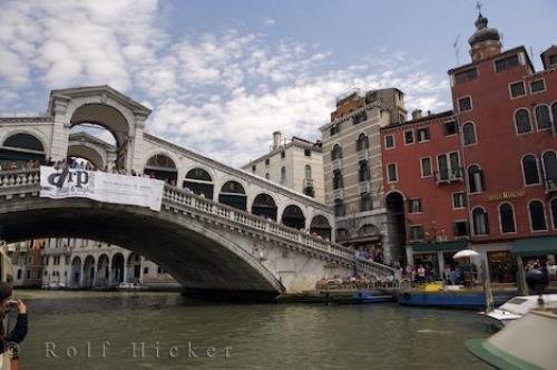 Photo: 
Grand Canal Rialto Bridge Venice