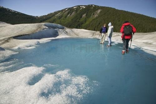 Photo: 
Ice Walking Alaska