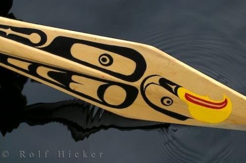 Photo: 
Native Canoe Paddle