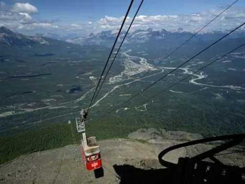 Photo: 
Jasper tramway whistler mountain