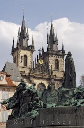 Photo: 
Jon Hus Monument Old Town Square Prague Czech Republic