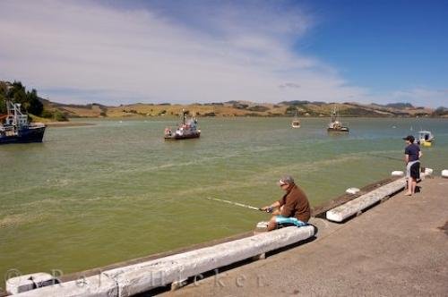 Photo: 
Mangonui Wharf Fishing Northland NZ