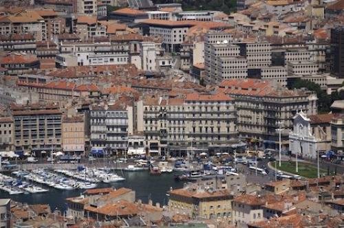 Photo: 
City Marseille Vieux Port View Mediterranean Provence France