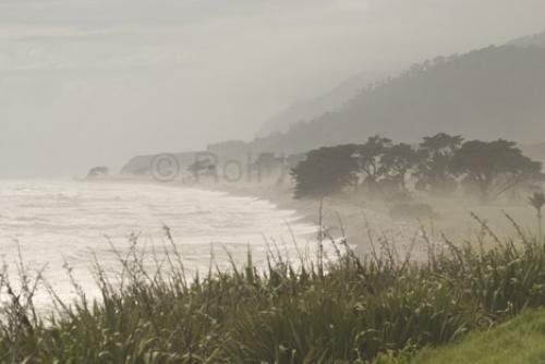 Photo: 
New Zealand West coast storm