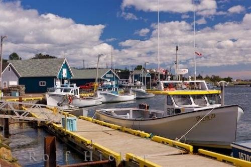 Photo: 
Fishing Boats North Rustico Harbour PEI