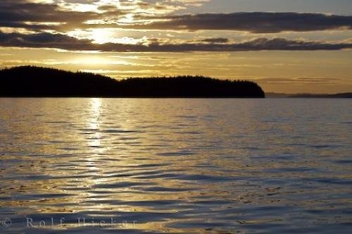 Photo: 
Northern Vancouver Island Summer Sunset Picture