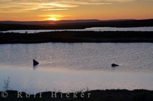 Photo: 
Pond Sunset Labrador Coastal Drive Southern Labrador