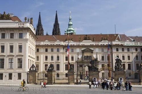Photo: 
Prague Castle Entrance Czech Republic
