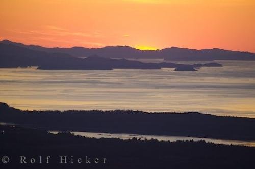 Photo: 
Queen Charlotte Strait Sunset