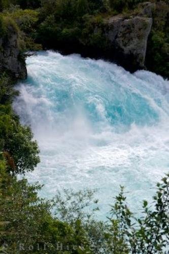 Photo: 
Raging Huka Falls Waikato River NZ