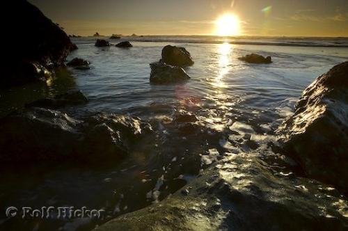 Photo: 
Ruby Beach Sunset Photo