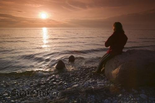 Photo: 
Simcoe Lake Sun Set