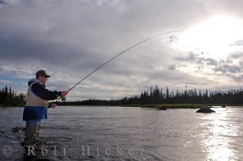 Photo: 
Sunset Fly Fishing Salmon River Newfoundland