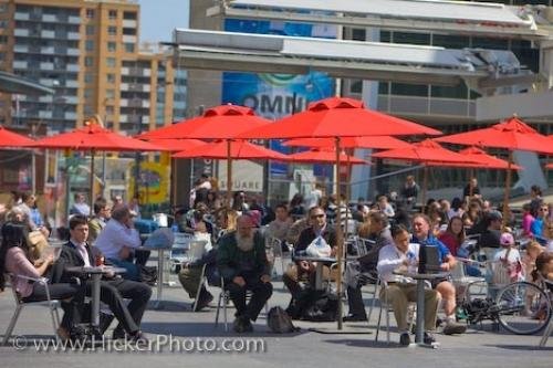 Photo: 
Toronto Street Cafe Yonge Dundas Square