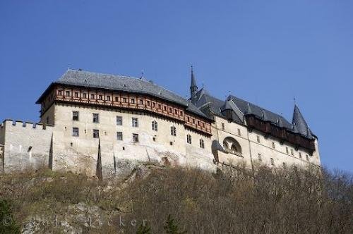 Photo: 
Towering Karlstein Castle Czech Republic Europe
