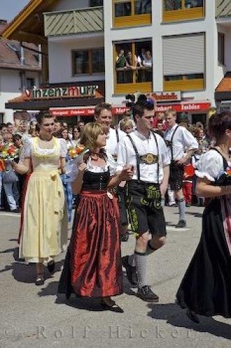 Photo: 
Traditional Bavarian Dirndls