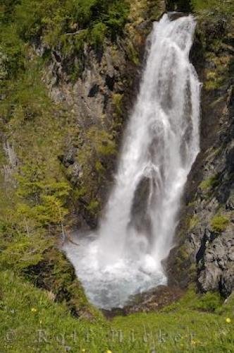 Photo: 
Waterfall Cascade De Sauth Deth Pish Pyrenees Val D Aran