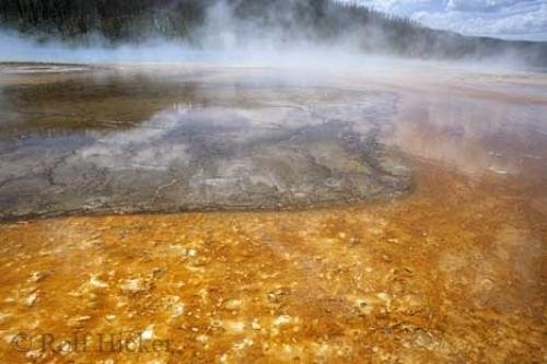 Photo: 
Colorful Yellowstone Hot Springs