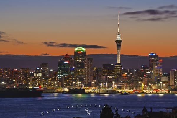Photo: 
Auckland City Night Picture