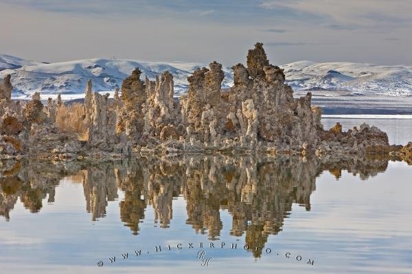 Photo: 
Rock Formations Snow Covered Sierra Nevada