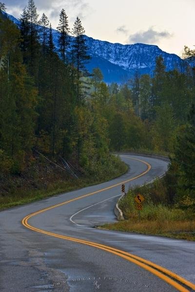Photo: 
Highway Slocan Valley Kootenay British Columbia Mountains